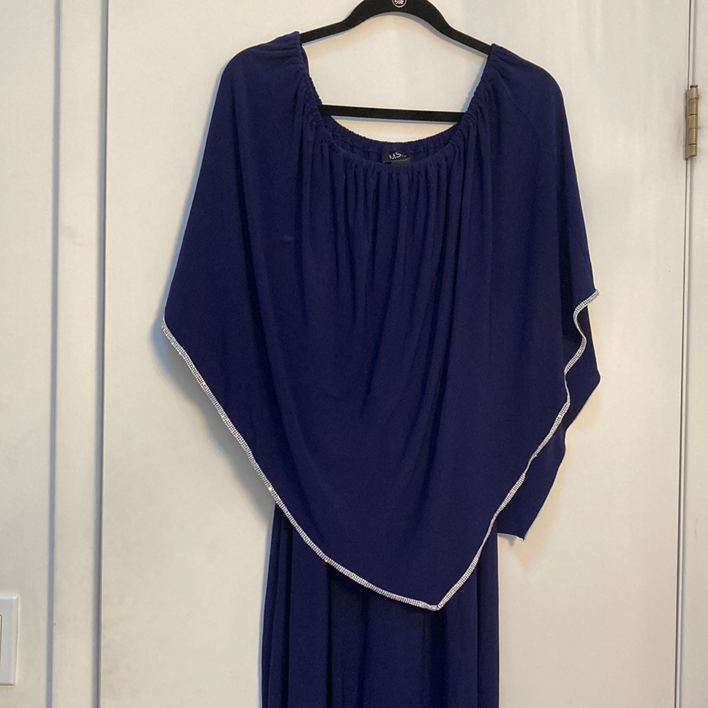 MSK Off The Shoulder Overlay Jumpsuit